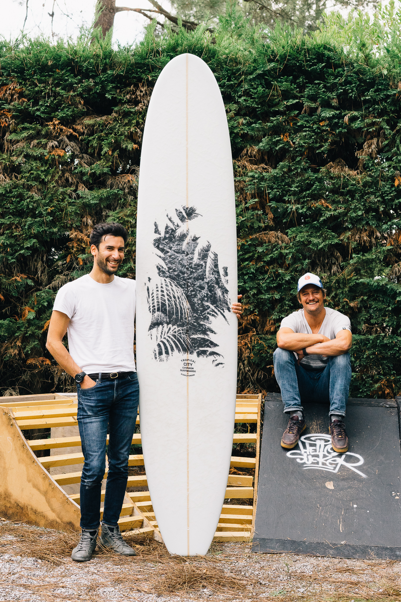 Tropical City : la collab Chipiron Surfboards x Alain Bourdon