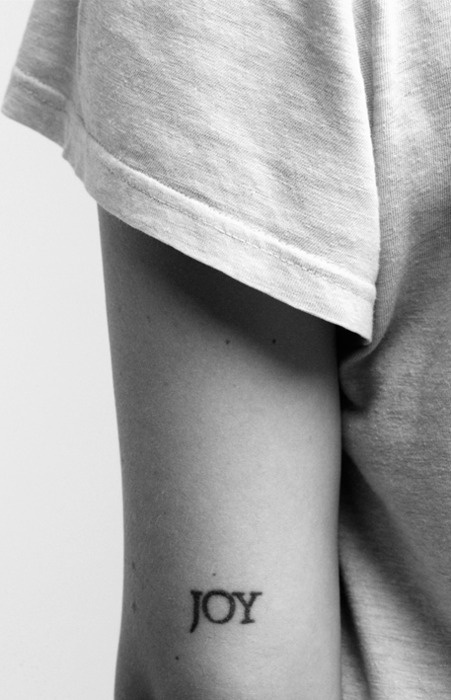 Tatouage - Typographie