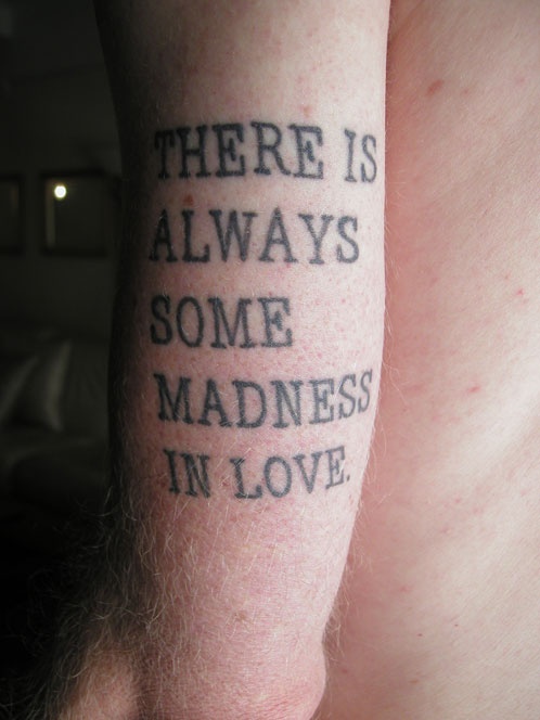 Tatouage - Typographie