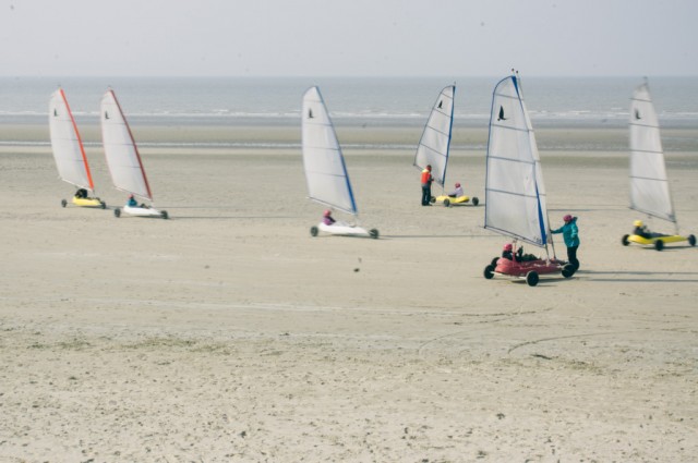 Chars à voile - Dunkerque