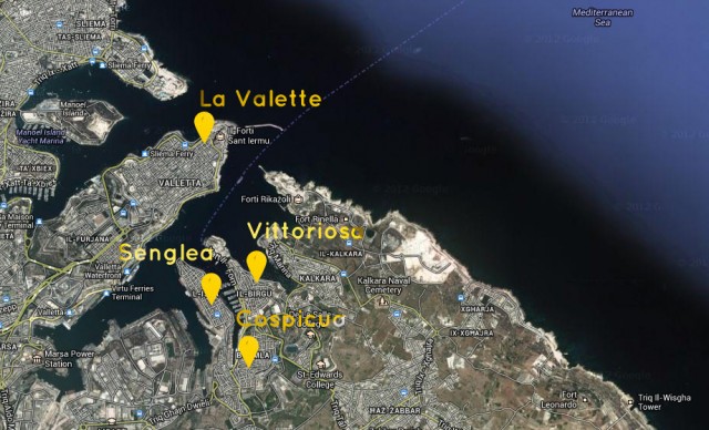 Les 3 Cités à Malte