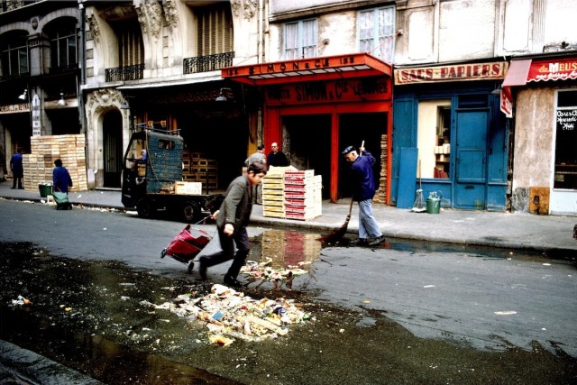 Les Halles, une américaine à Paris