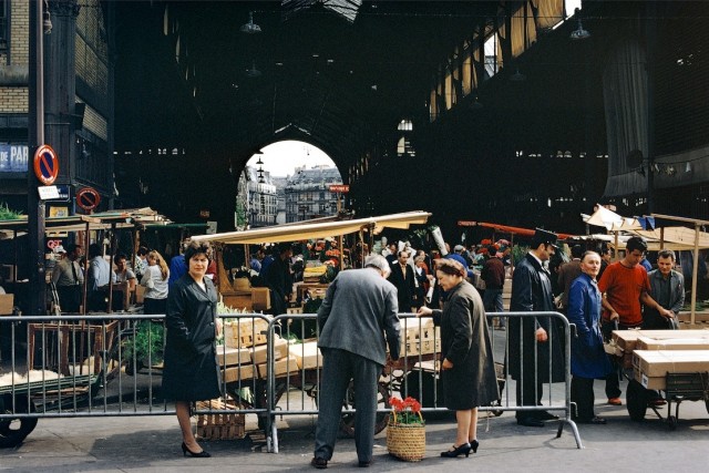 Les Halles, une américaine à Paris