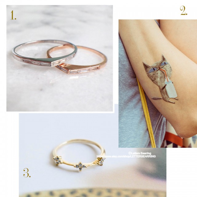 Bagues & Tatouage temporaire Etsy
