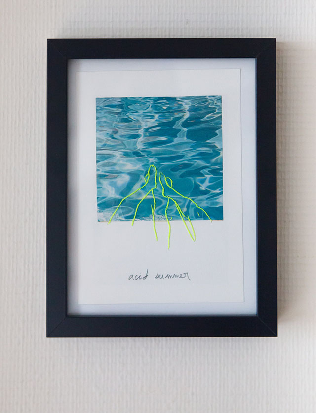 Photo Piscine - 1967 Broderies