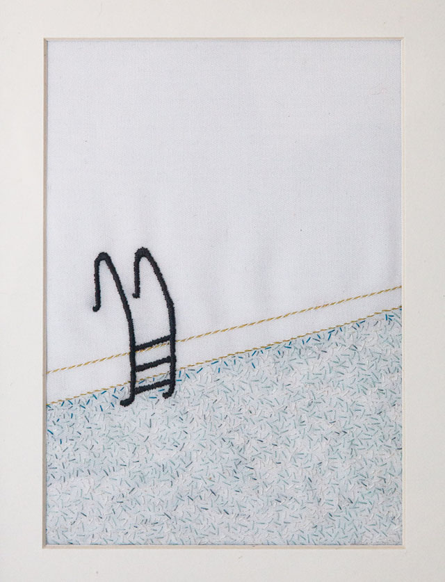 Piscine - 1967 Broderies