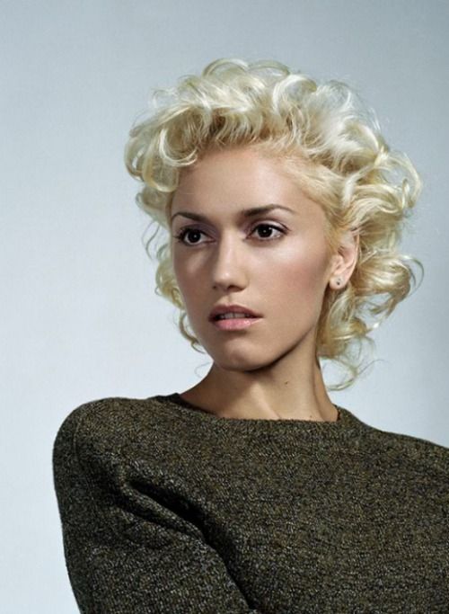 gwen stefani short hair