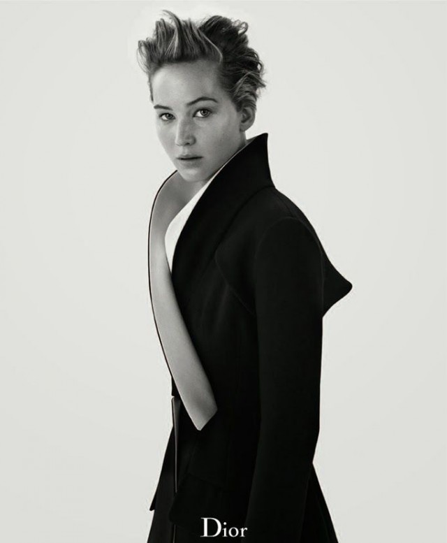 jennifer lawrence short hair