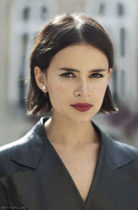 miroslava duma short hair