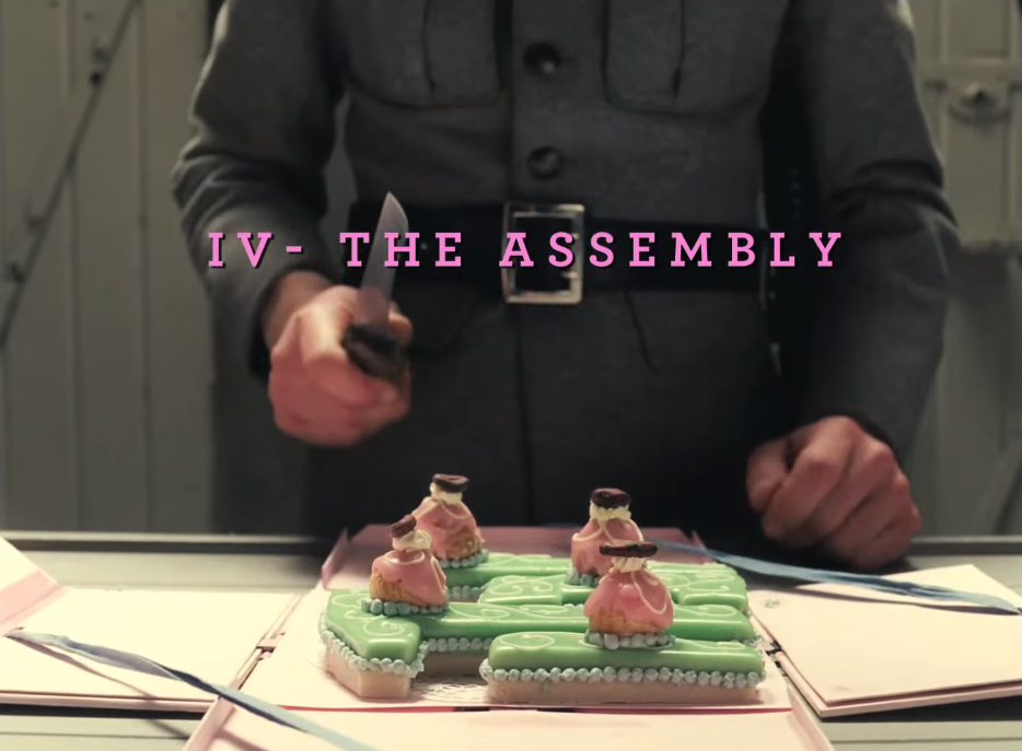 Recette Wes Anderson - Assemblage