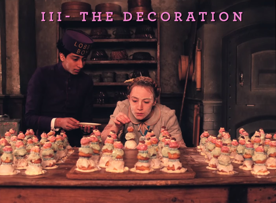 Recette Wes Anderson - Deco