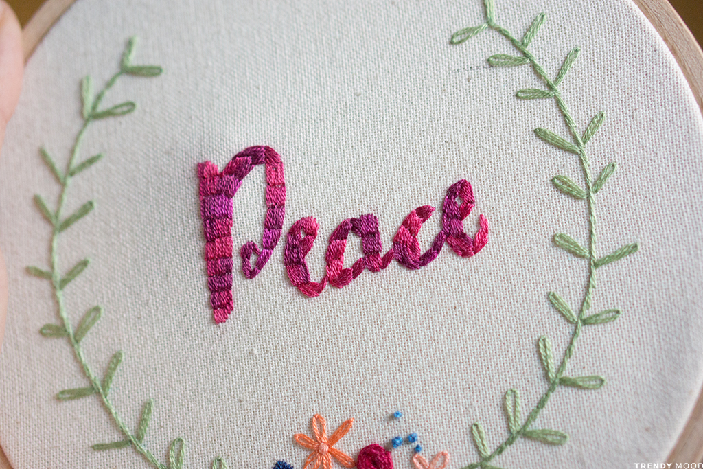 Broderie - Détail 1