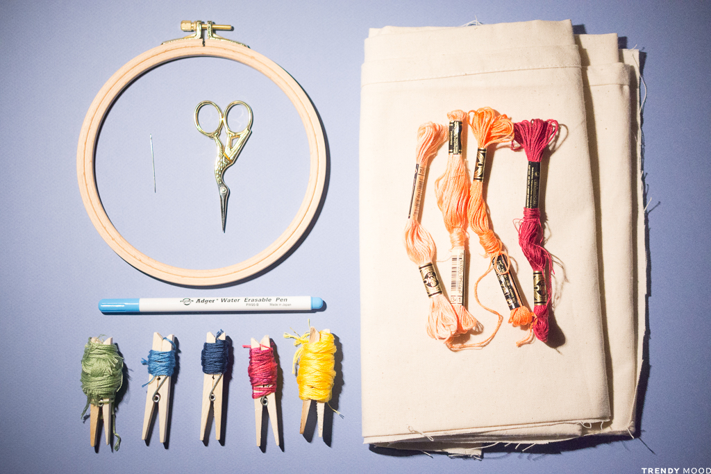 Broderie - Matériel