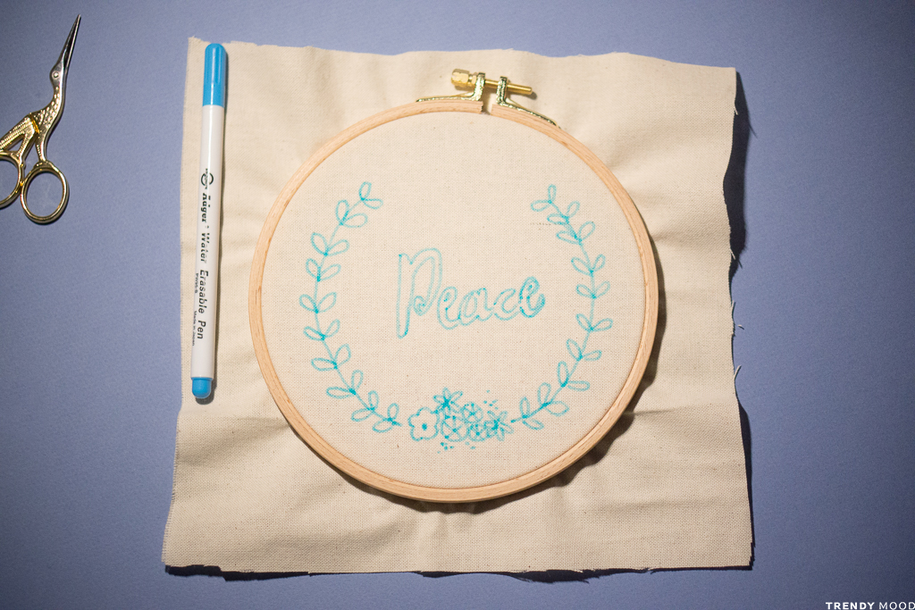 Broderie - Toile vierge