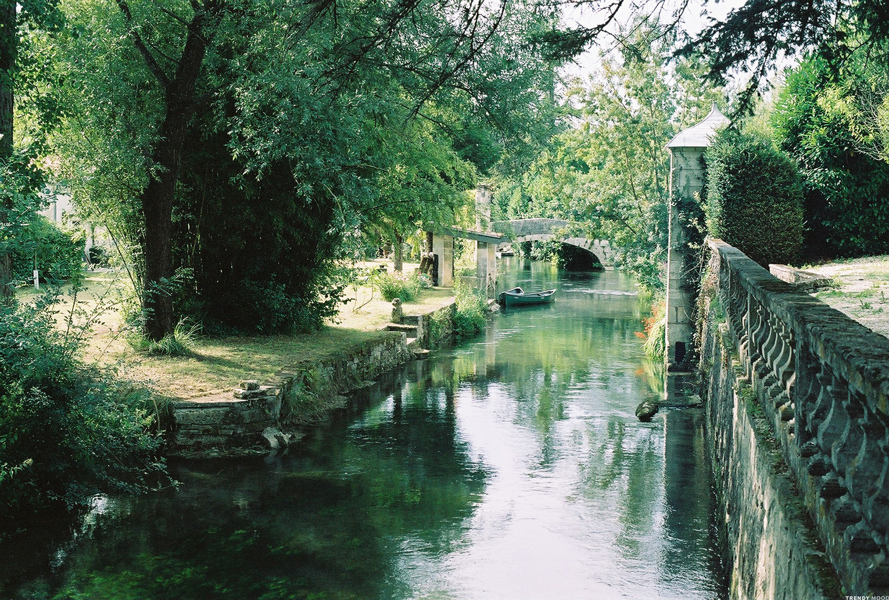 Photographie Nikon FM2 - Charente qui coule à Bassac