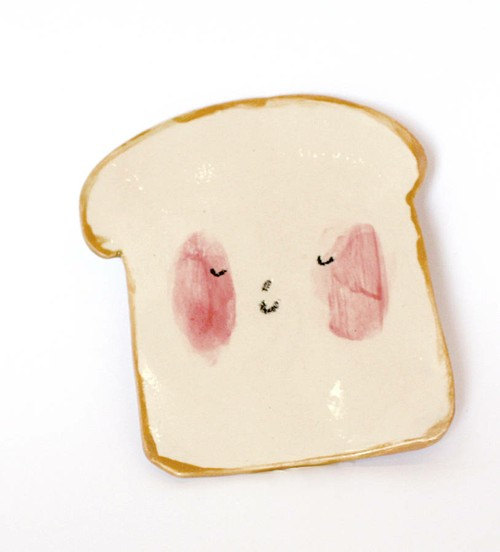 Plaque de pain grillé