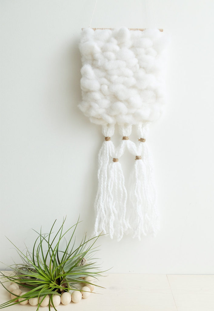 Tissage mural S - Weaving Wallhanging S || tissage moderne, tissage contemporain, tapestry