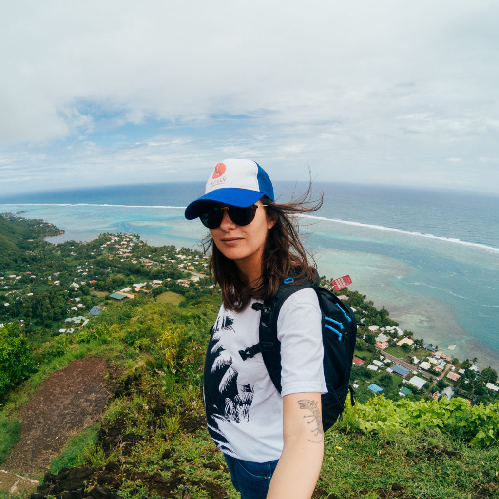 Voyage à Tahiti - Moorea - Selfie
