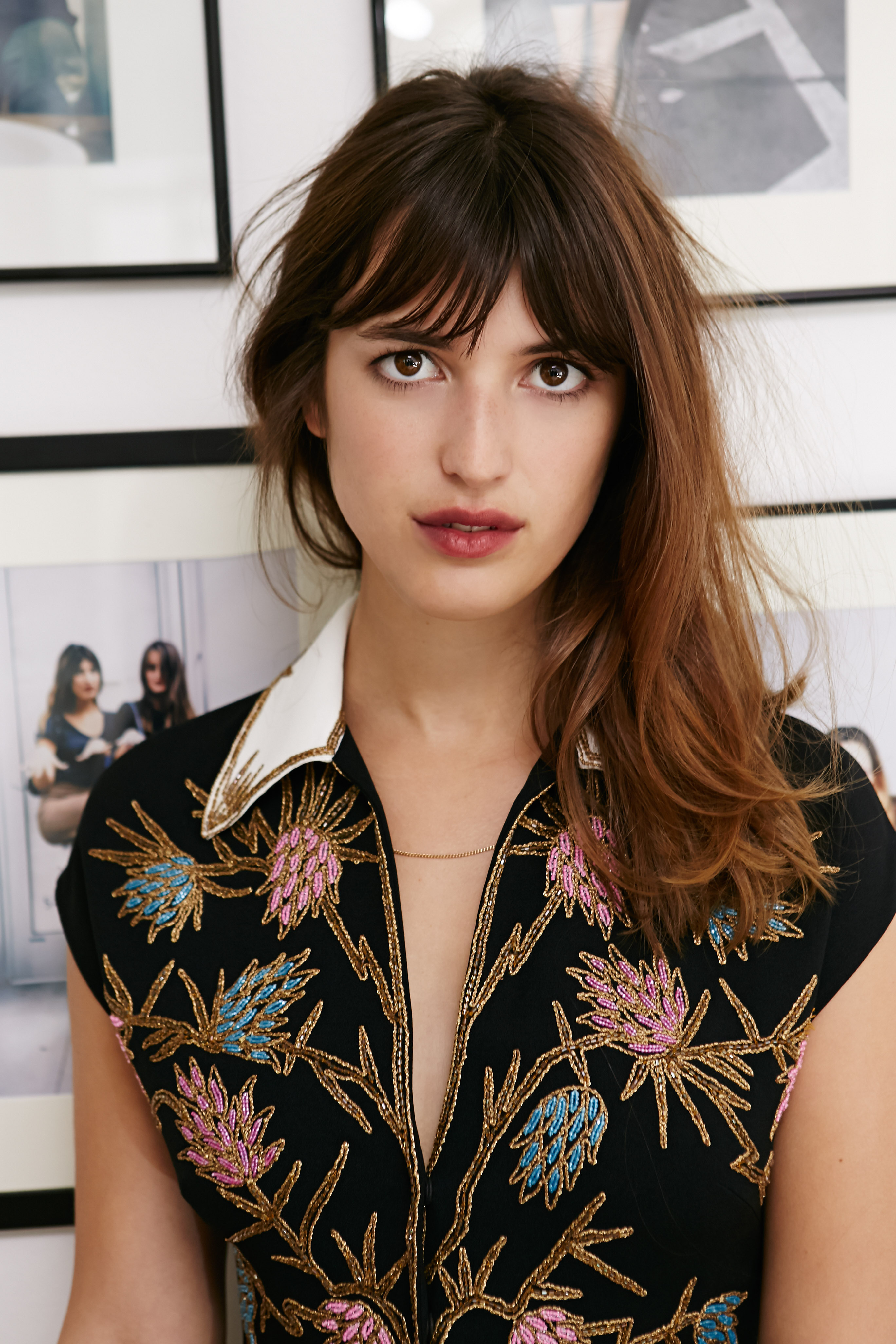 Frange de Jeanne Damas