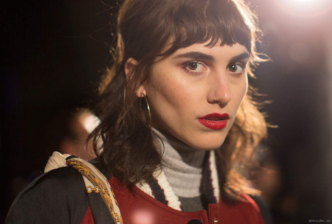 Frange très courte