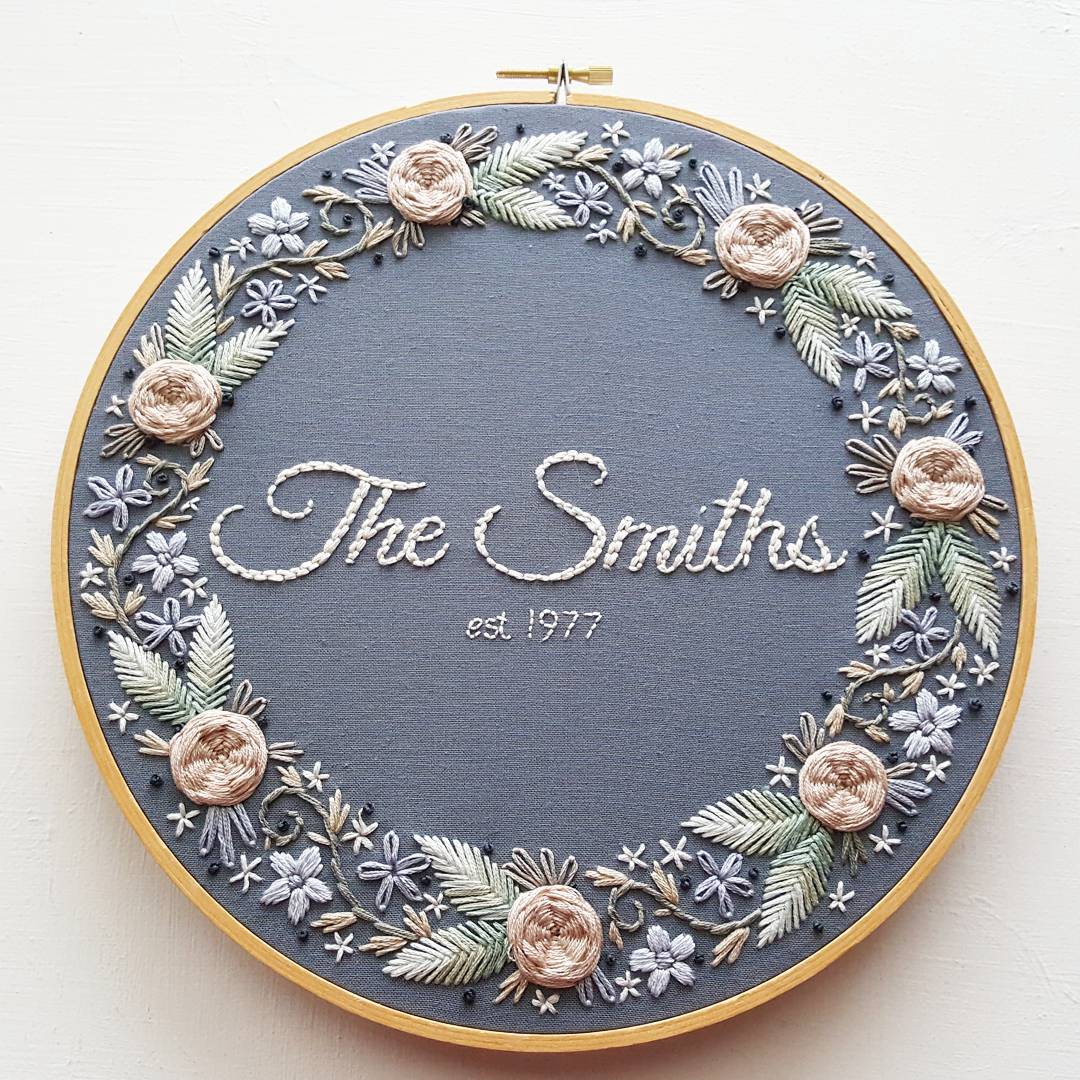 Jessica Long Embroidery - The Smiths