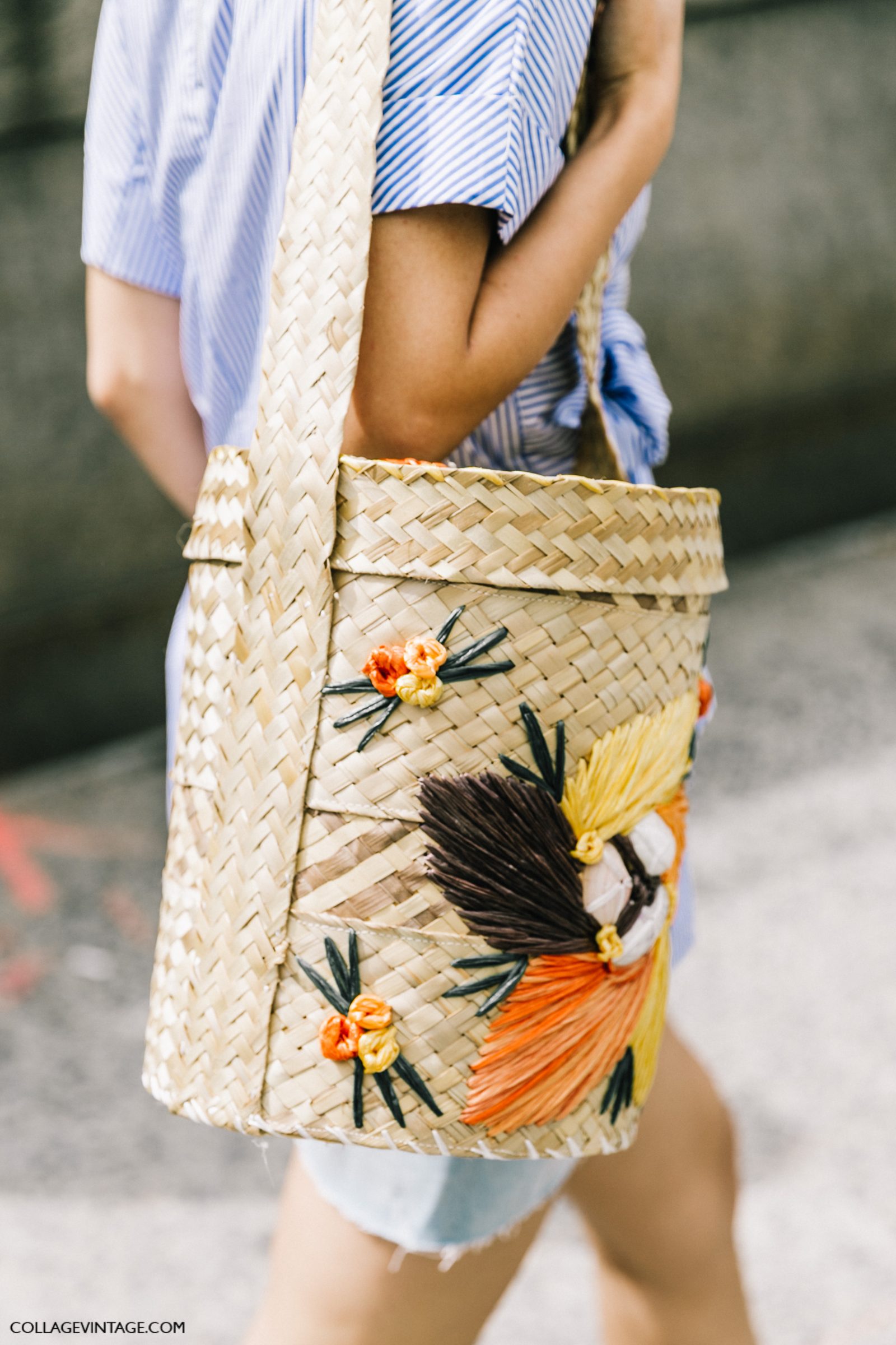 Trend Alert Baskets - Collage Vintage