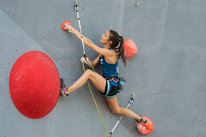 Mathilde Becerra en compétition