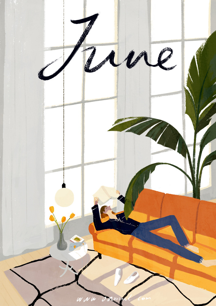 Oamul Lu - Illustration June