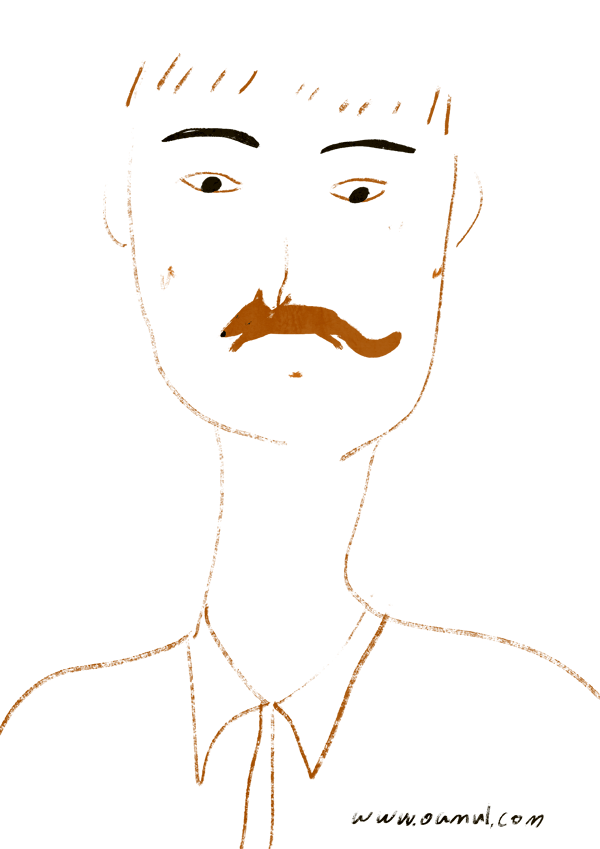 Oamul Lu - Moustache renard Feribo