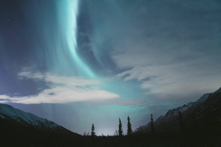 Alaska - Aurore boréale - HB Mertz - Eagle River Nature Center, Anchorage, United States