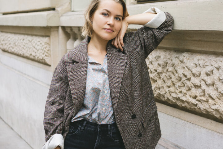 Blazer oversized vintage - Pauline